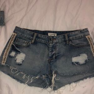 Others Follow Jean Shorts
